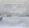 A Sparkling Exit Sparkler Sign - Personalized